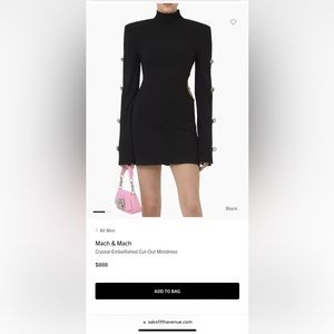 Mach And Mach Dress %100 authentic